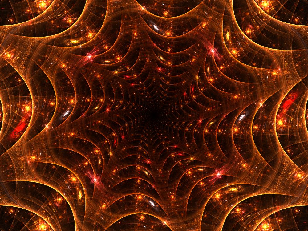 Rote Und Gelbe Lichter Illustration. Wallpaper in 3200x2400 Resolution