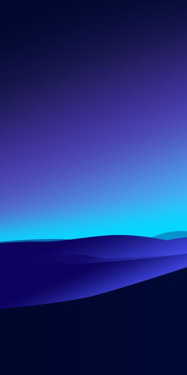 紫罗兰色, Azure, 斜坡, 电蓝色的, 地平线 壁纸 2750x5500 允许