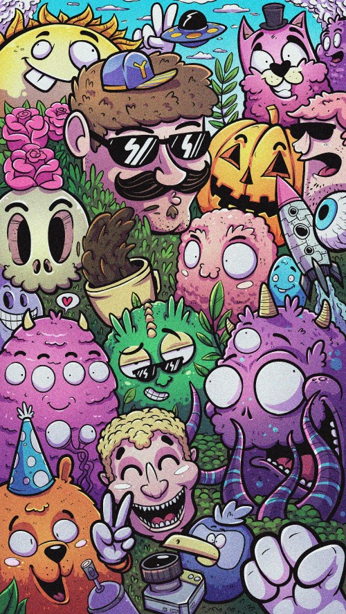 Image poster, Doodle, art, illustration, create