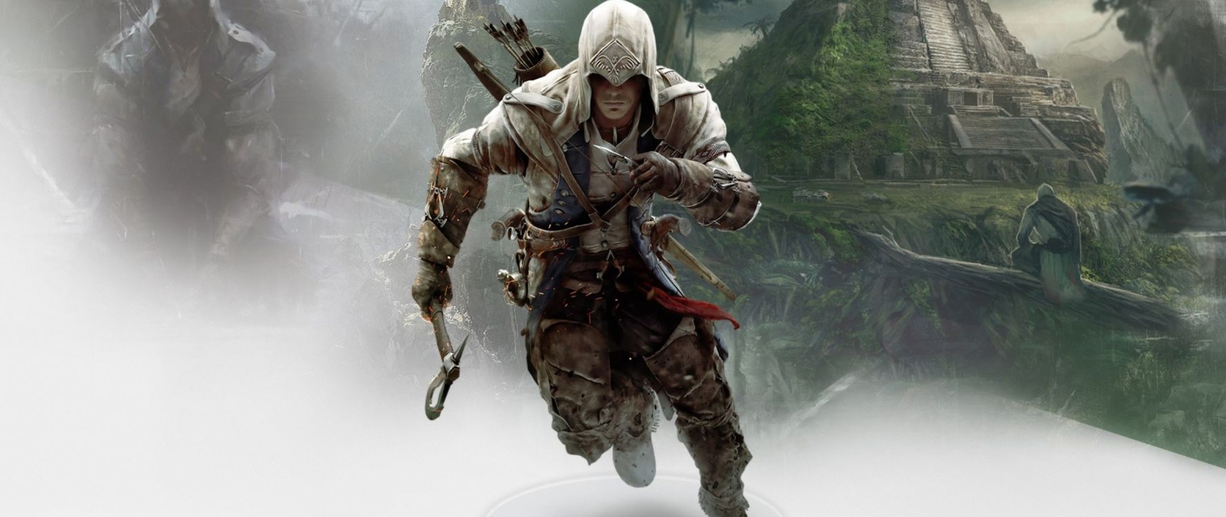 Assassins Creed III, Connor Kenway, Soldado, Figura de Acción, de Infantería. Wallpaper in 2560x1080 Resolution