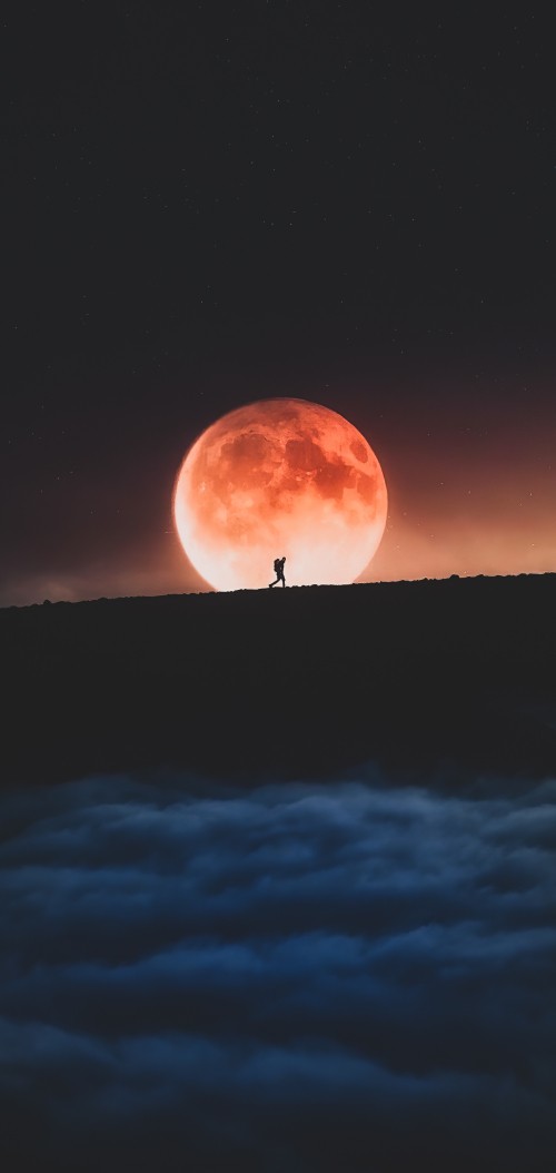 Image atmosphere, moon, world, astronomical object, Full moon