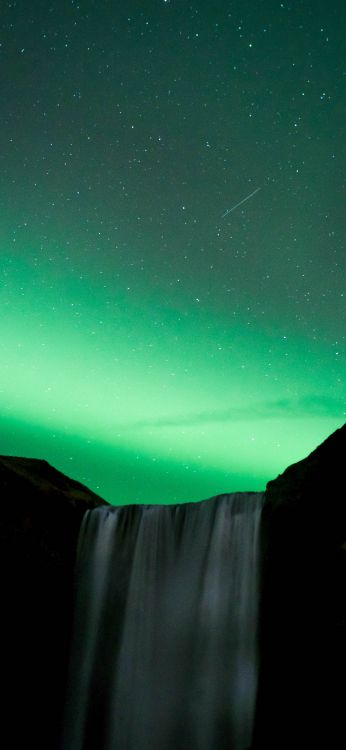 Atmosphäre, Natur, Naturlandschaft, Aurora, Astronomisches Objekt. Wallpaper in 1797x3889 Resolution