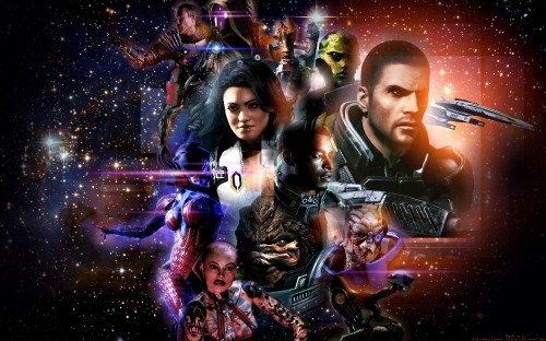 Image mass effect 2, mass effect 3, mass effect andromeda, space, action film