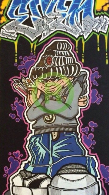 Image illustration, art, graffiti, drawing, street art