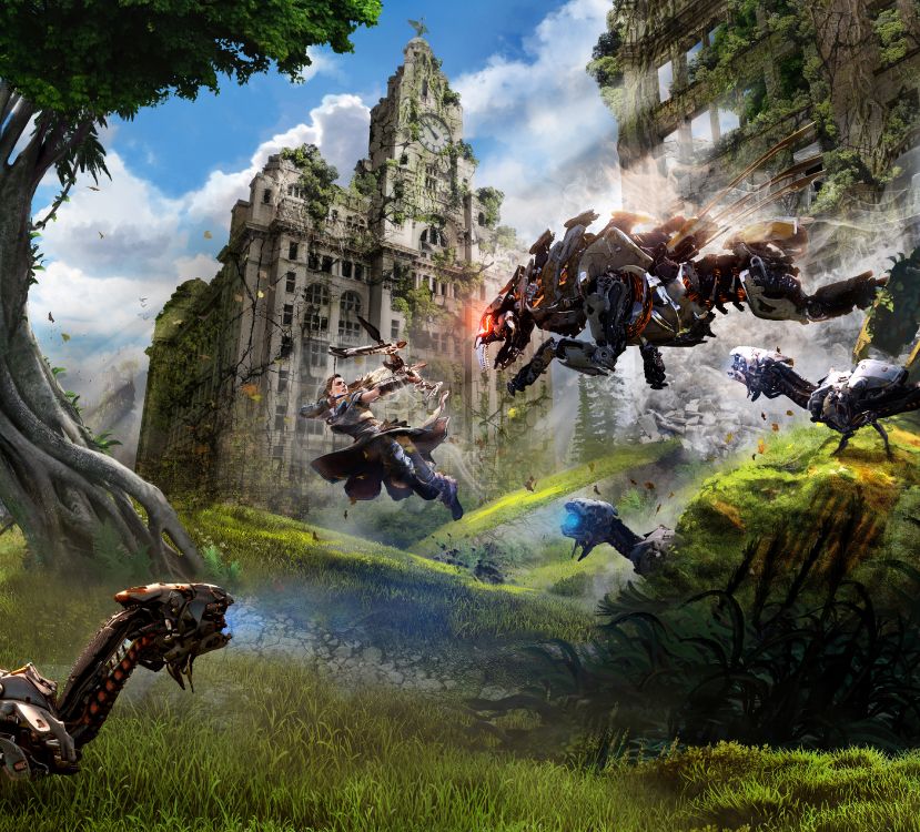 Aloy, Guerrilla Games, Killzone Shadow Fall, pc Game, Games. Wallpaper in 4400x3980 Resolution