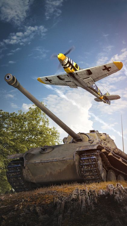 World of Tanks, Tanque, Tanque Pantera, Tanque Pantera Ii, Artillería Autopropulsada. Wallpaper in 1080x1920 Resolution