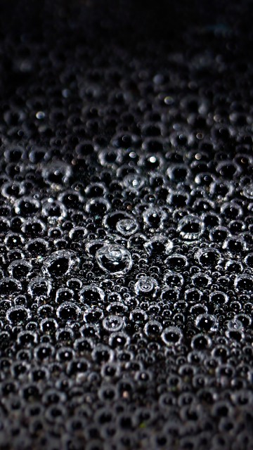 Image black, water, pattern, drop, metal