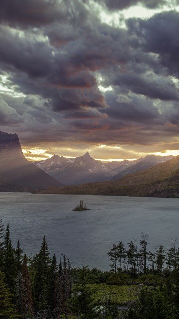 Image glacier national park, Saint Mary Lake, national park, park, glacier