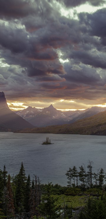 Image glacier national park, Saint Mary Lake, national park, park, glacier