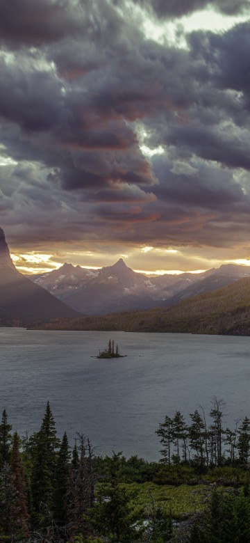 Image glacier national park, Saint Mary Lake, national park, park, glacier