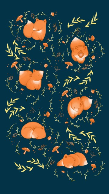 Image orange and white flower illustration