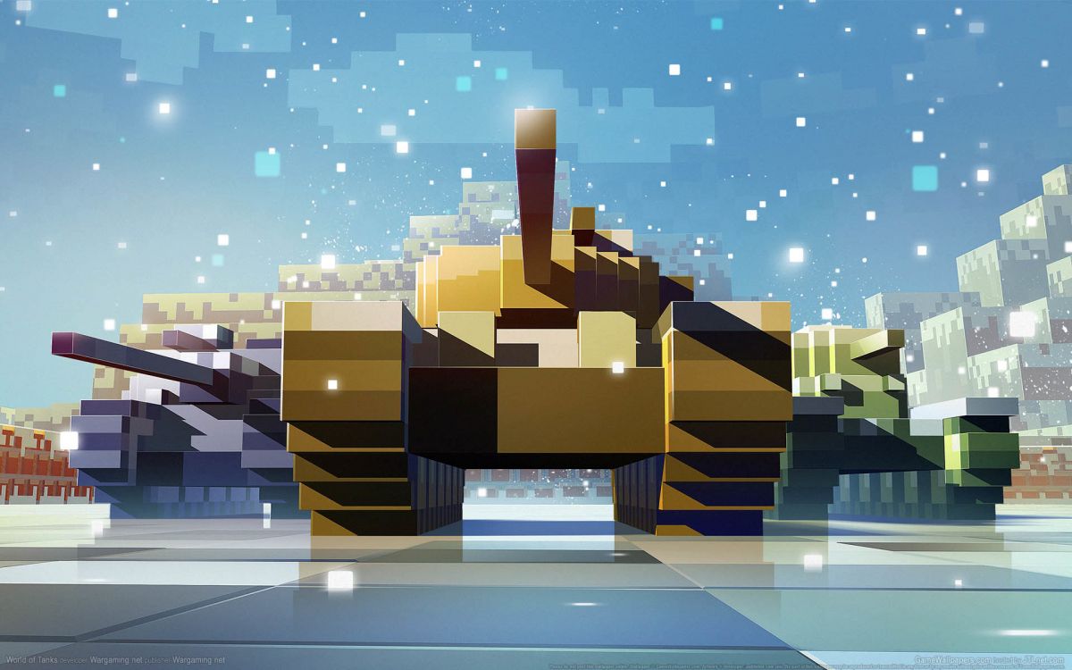 战争游戏, 建筑, 正面, 世界上的坦克, 我的世界 壁纸 1920x1200 允许