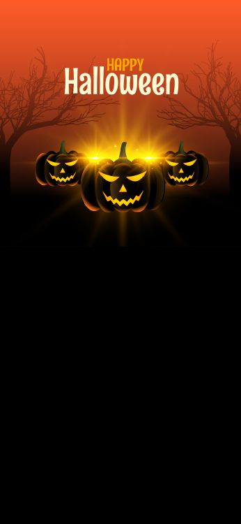 Calabaza, Jack o Lantern, Orange, Bernstein, Cucurbita. Wallpaper in 1080x2340 Resolution