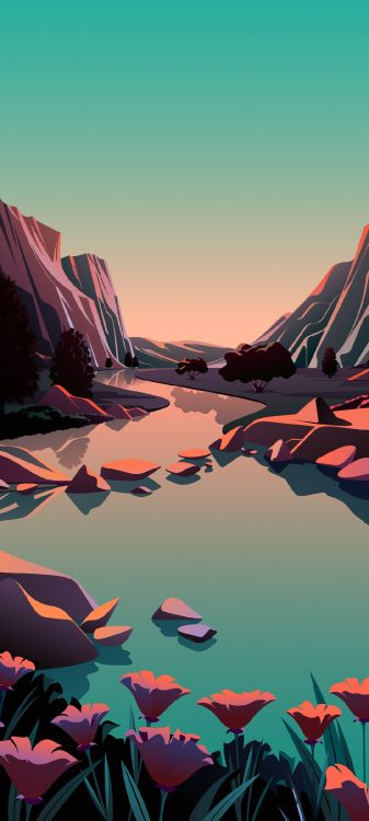 IOS, Apple, IOS 14, Homepod, Eau. Wallpaper in 1080x2400 Resolution