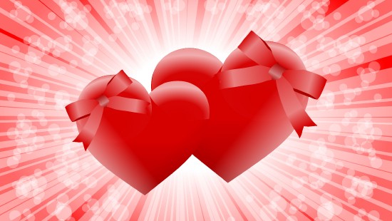 Image vector graphics, valentines day, heart, red, love