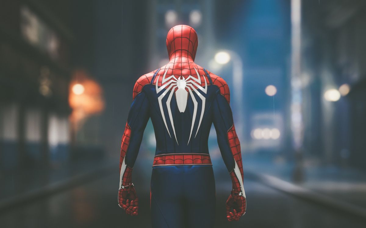 Spider-man, Superhero, Action Figure, Playstation 4, Fictional Character. Wallpaper in 2880x1800 Resolution