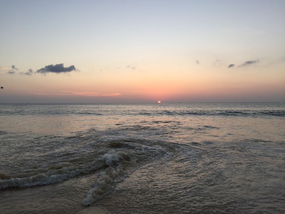 大海, 流体, 液体, 气氛, 日落 壁纸 3264x2448 允许
