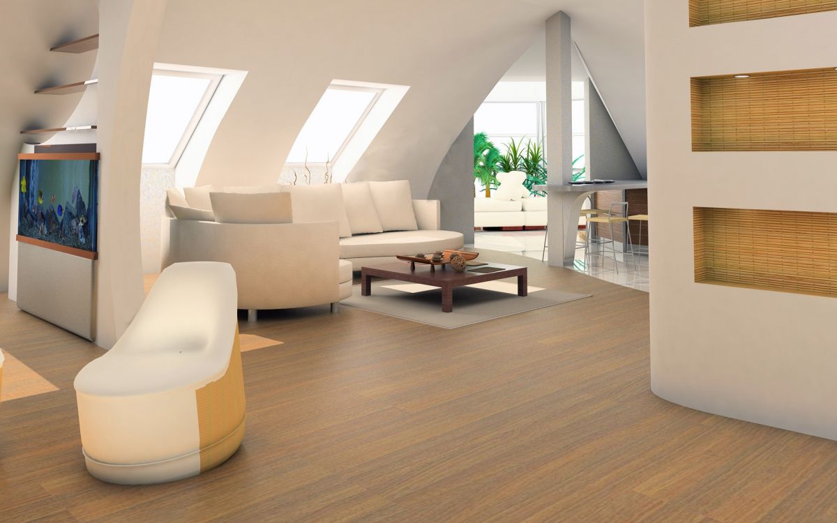 客厅, 现代建筑, 室内设计, 木地板, 地板 壁纸 1920x1200 允许