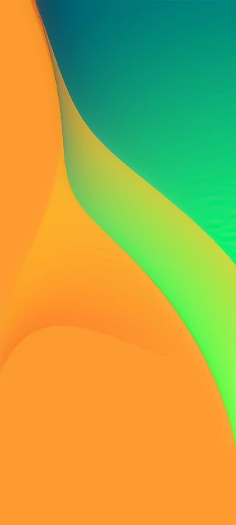 Orange, Pente, Art, de Teintes et de Nuances, Graphique. Wallpaper in 1080x2400 Resolution