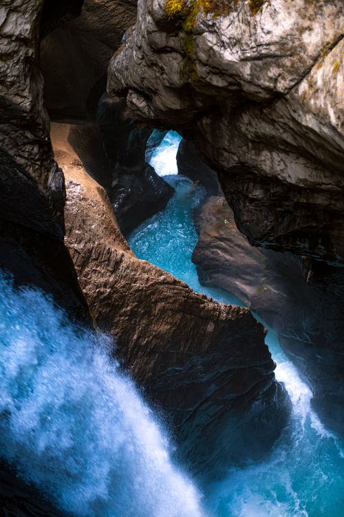 Agua, Cascada, Cañon, Los Recursos de Agua, Azure. Wallpaper in 4160x6240 Resolution