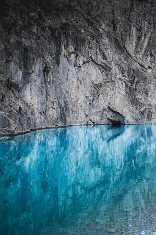 sea cave, sea, azure, landscape, water