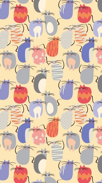 Textil Floral Blanco Azul y Naranja. Wallpaper in 1080x1920 Resolution