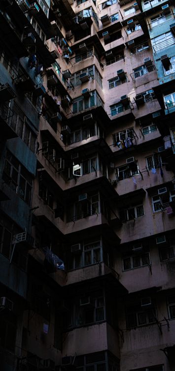 Zone Urbaine, Immeuble de Grande Hauteur, Architecture, Bâtiment, Noir et Blanc. Wallpaper in 1515x3200 Resolution