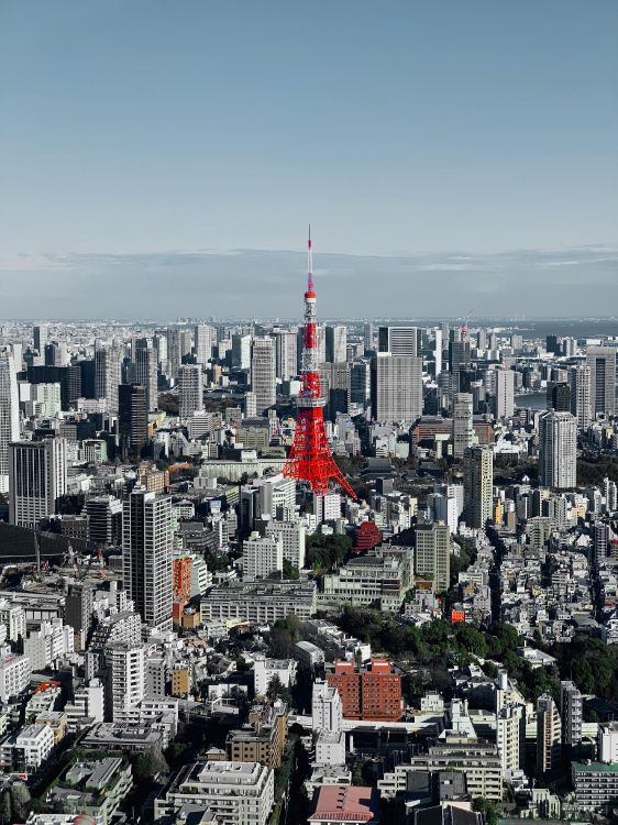 Tokio, Área Urbana, Edificio, Edificio de Gran Altura, Torre. Wallpaper in 3024x4032 Resolution