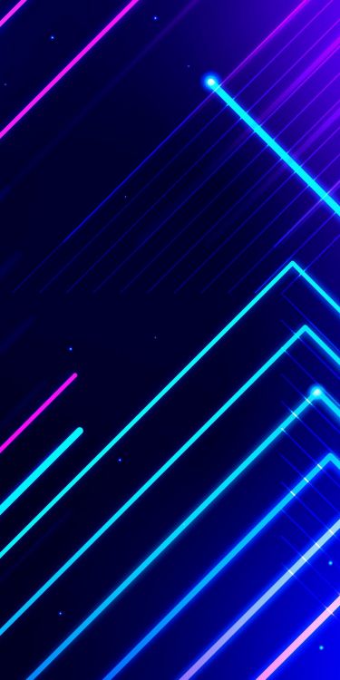 Lumière, Azure, Purple, Violette, Ligne. Wallpaper in 1080x2160 Resolution