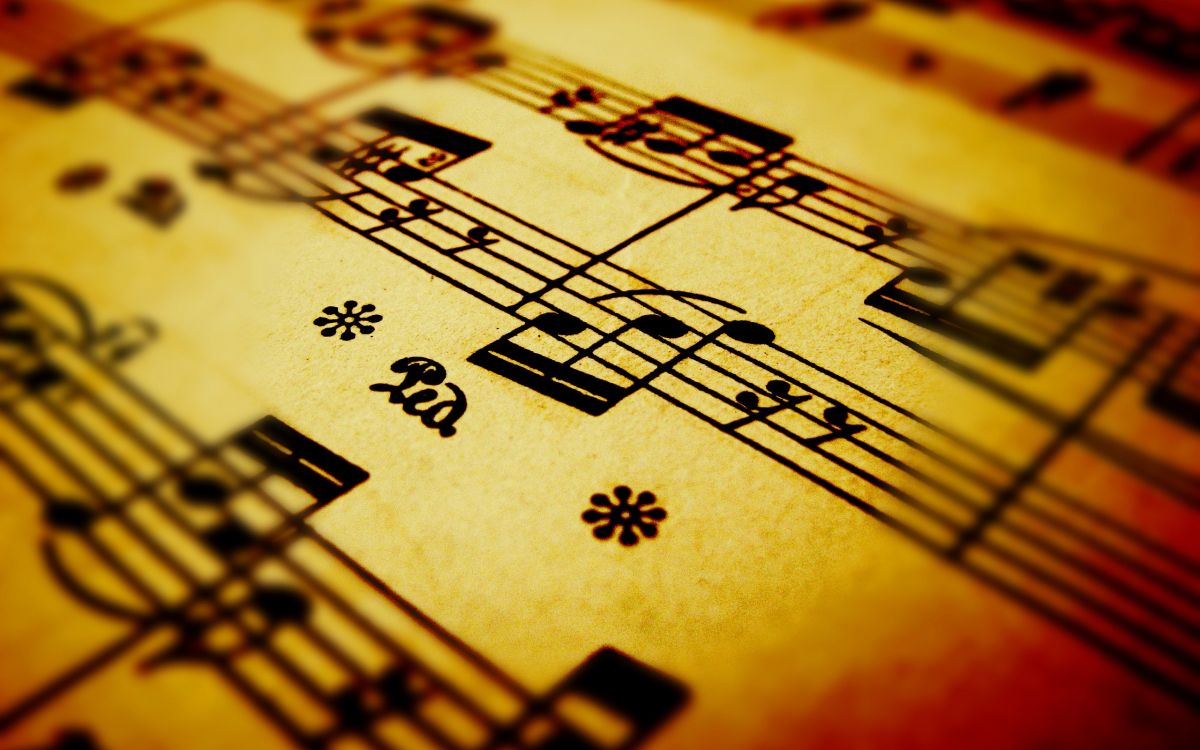 la Musique Classique, Feuille de Musique, Texte, la Composition Musicale, Jaune. Wallpaper in 2560x1600 Resolution