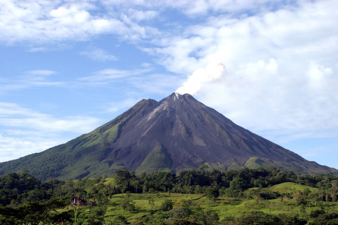 阿雷纳尔火山, 旅行, 高地, 成层, 死火山 壁纸 3072x2048 允许