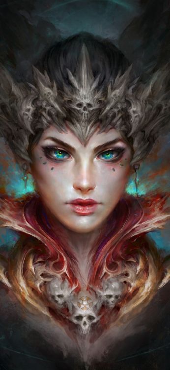 Cour Des Morts Fan Art, Art, Fan Art, Arts Visuels, Illustration. Wallpaper in 1080x2340 Resolution