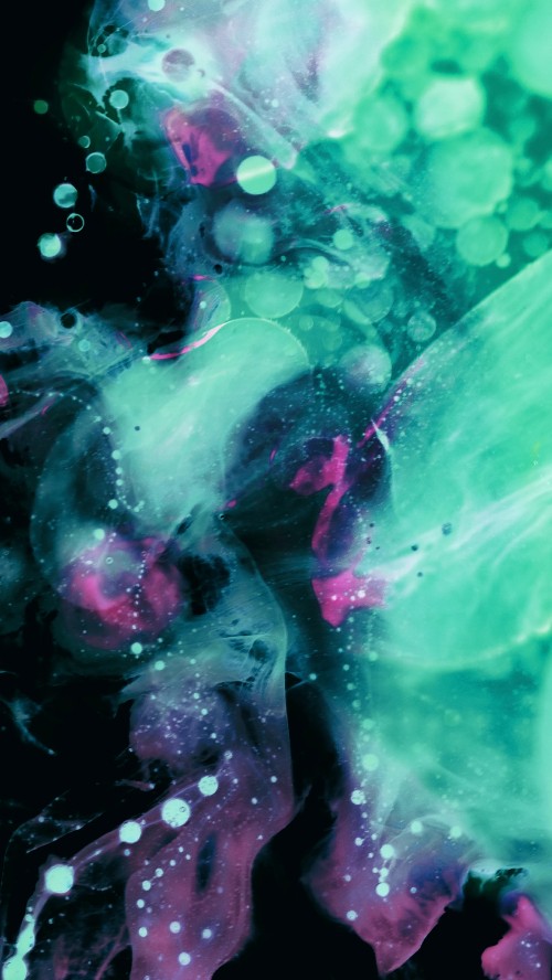 Image everpix, teal, apples, graphics, fractal art
