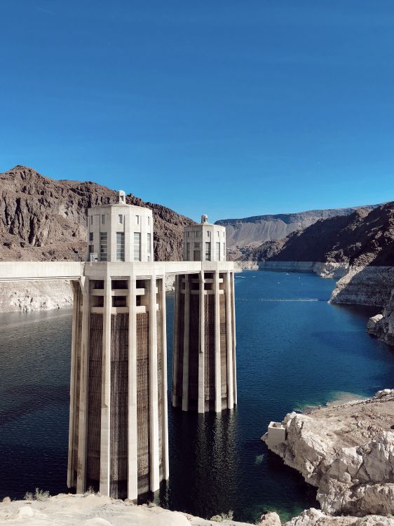 Barrage Hoover, Les Ressources en Eau, Réservoir, Eau, Corps de L'eau. Wallpaper in 2895x3859 Resolution