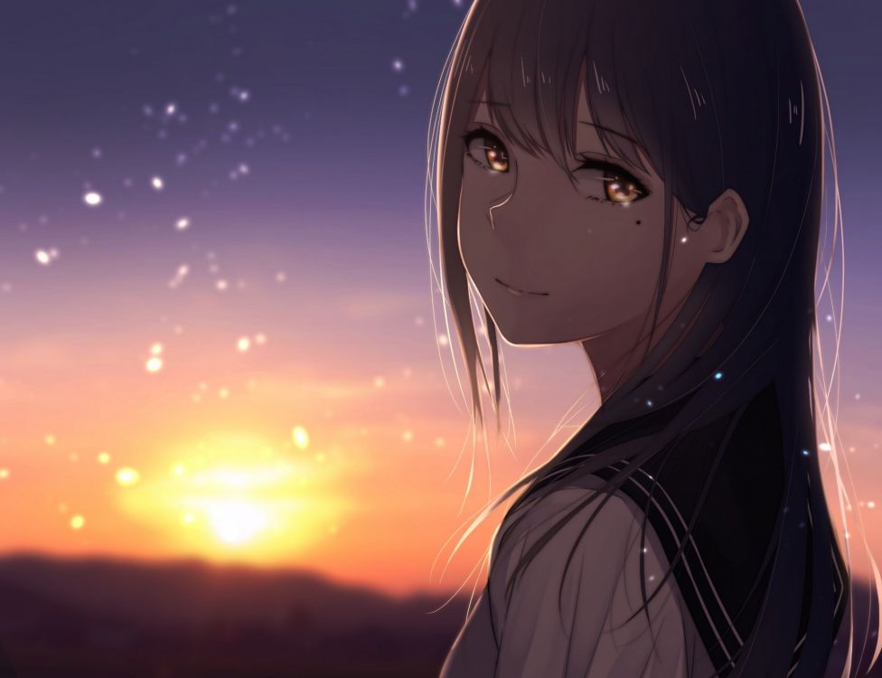 The Anime Girl In The Hoodie Has Very Nice Eyes Background, Good Anime  Profile Pictures, Profile, Animal Background Image And Wallpaper for Free  Download