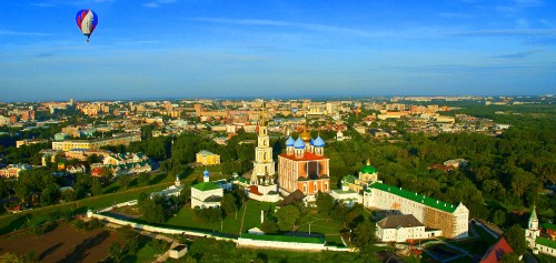 Image aerial view of city during daytime