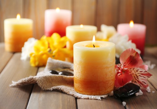 Image candle, wax, lighting, yellow, flameless candle