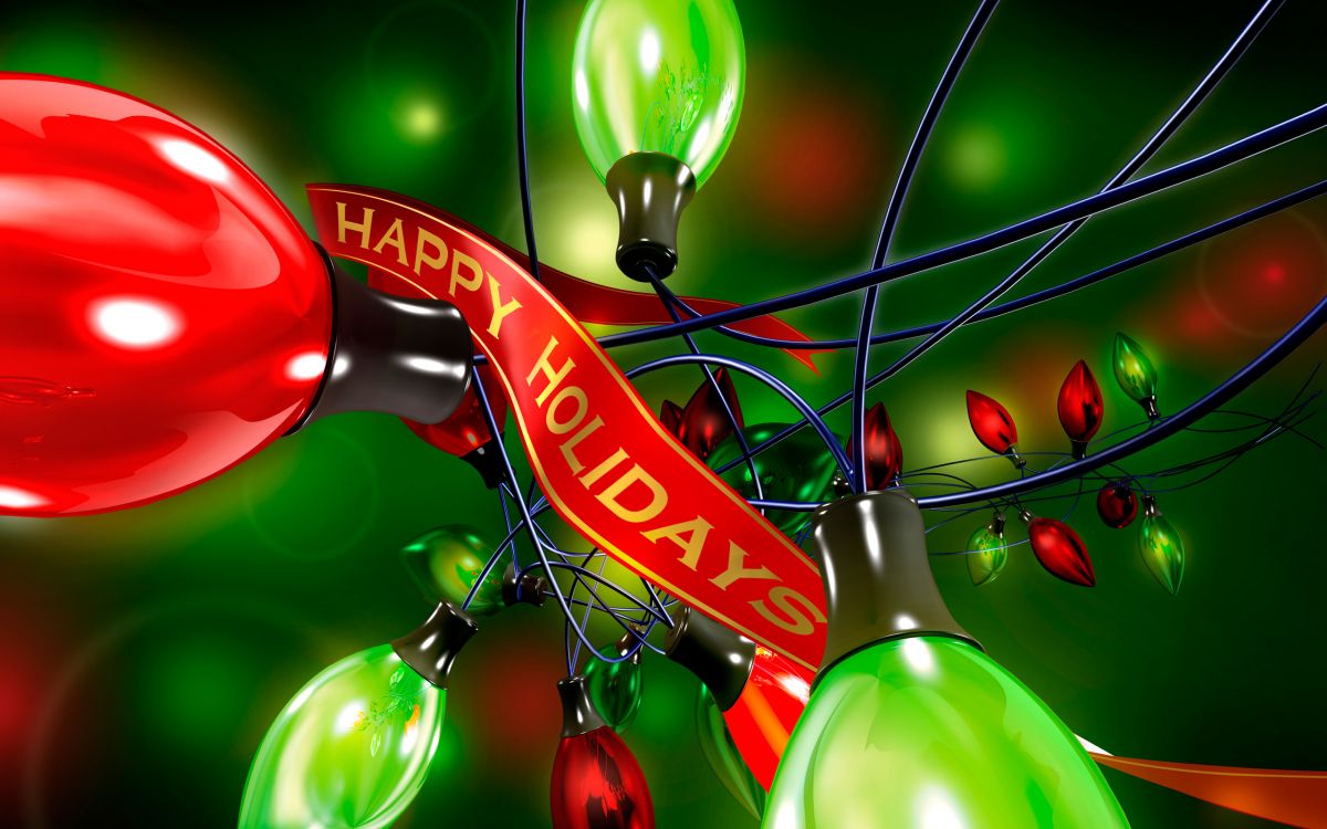 Birthday, Green, Red, Christmas Ornament, Christmas Decoration. Wallpaper in 2560x1600 Resolution
