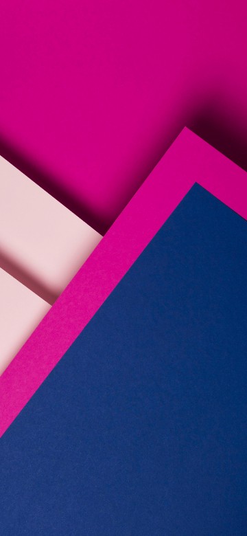 Image architecture, light, blue, red, pink