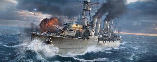 Image world of warships, boat, watercraft, ship, warship