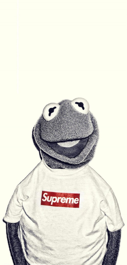 Image supreme kermit, Kermit the Frog, Supreme, supreme poster, canvas