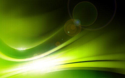 Image green and white light illustration