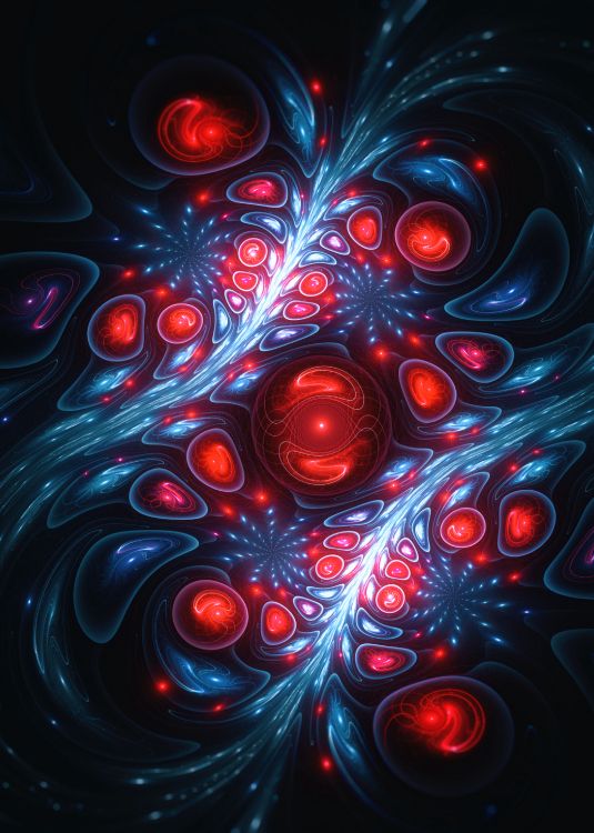 Red and Black Abstract Painting. Wallpaper in 2700x3780 Resolution