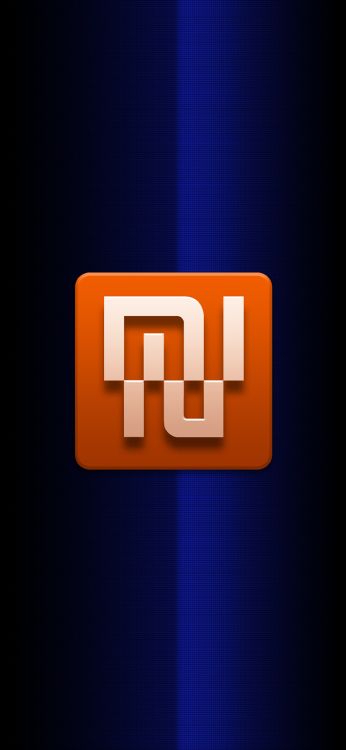 Xiaomi, Xiaomi Mi, 橙色, 文本, 电蓝色的 壁纸 1080x2340 允许