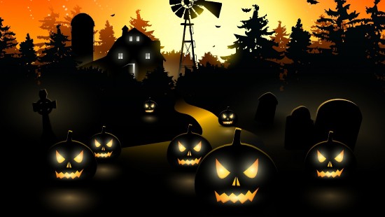 Image vector graphics, Haunted house, Haunted attraction, Pumpkin, darkness