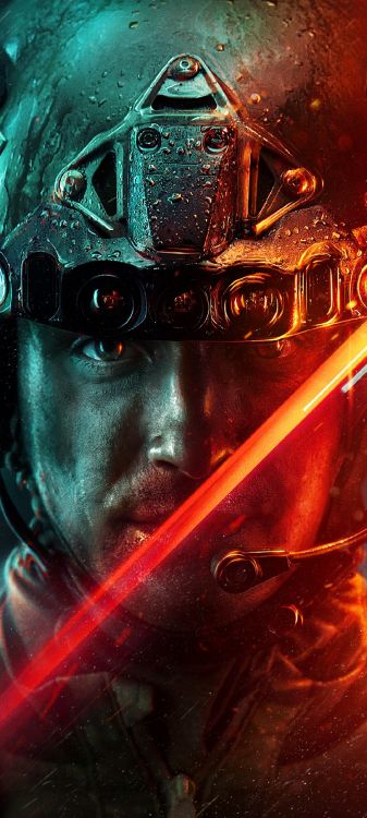 Battlefield 2042, Schlachtfeld 2142, Sommerspielfest 2021, Würfel, Licht. Wallpaper in 1080x2400 Resolution