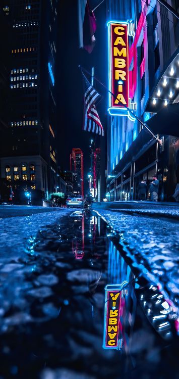 Nacht, Tick Tack, Licht, Goblincore, Kontrast. Wallpaper in 1420x3000 Resolution