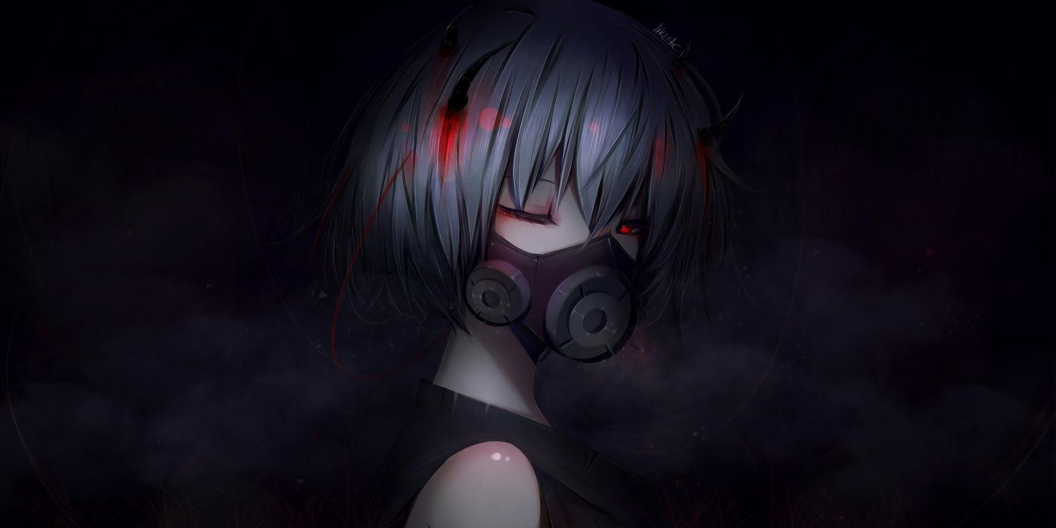 Personaje de Anime Masculino de Pelo Morado. Wallpaper in 3840x1920 Resolution