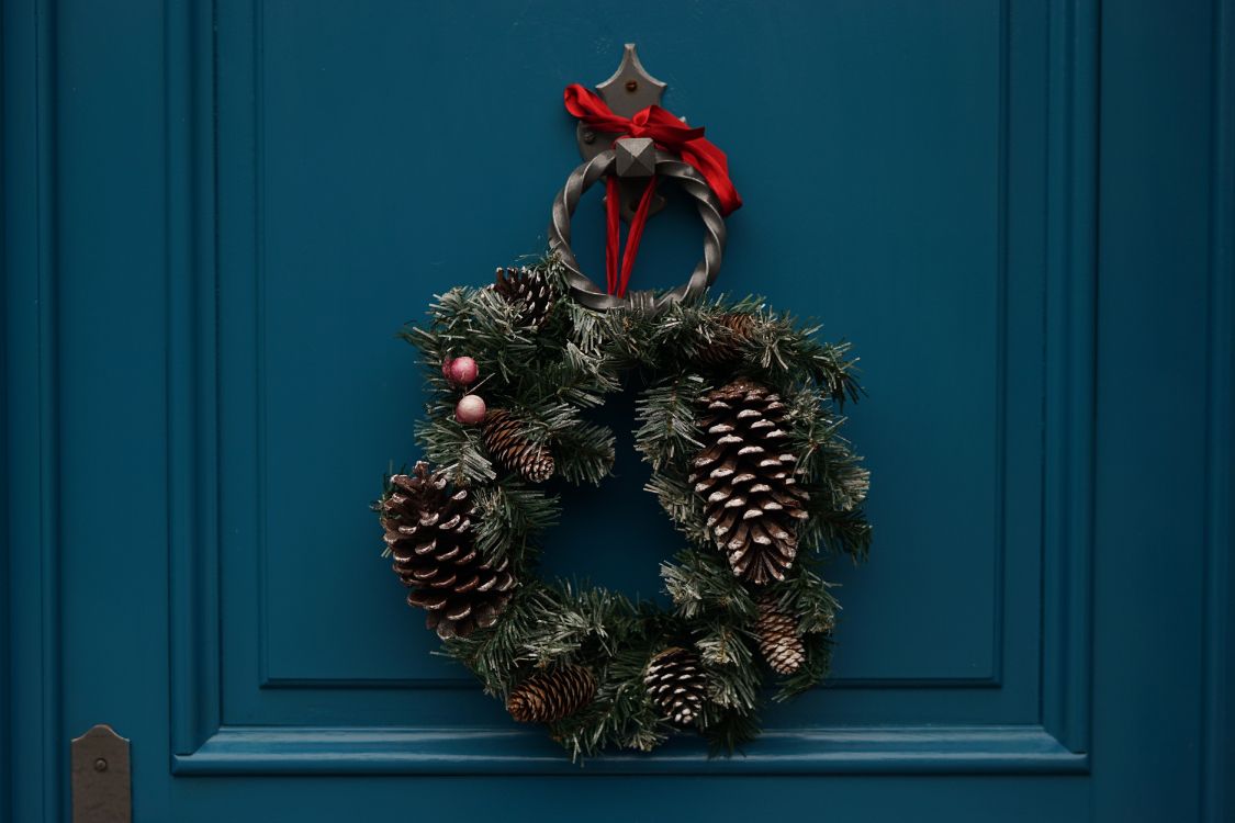 Christmas Day, christmas and holiday season, christmas decoration, holiday, wreath