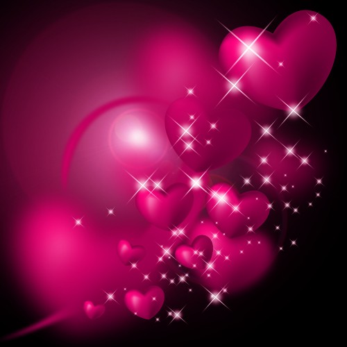 Image heart, pink, love, magenta, valentines day